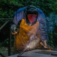 Fabrication de la créaroulotte, projet voté au budget participatif 2022.